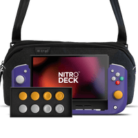 Nitro Deck Retro Purple Edition + Gear Bag + Stick Top 8 Pack Bundle