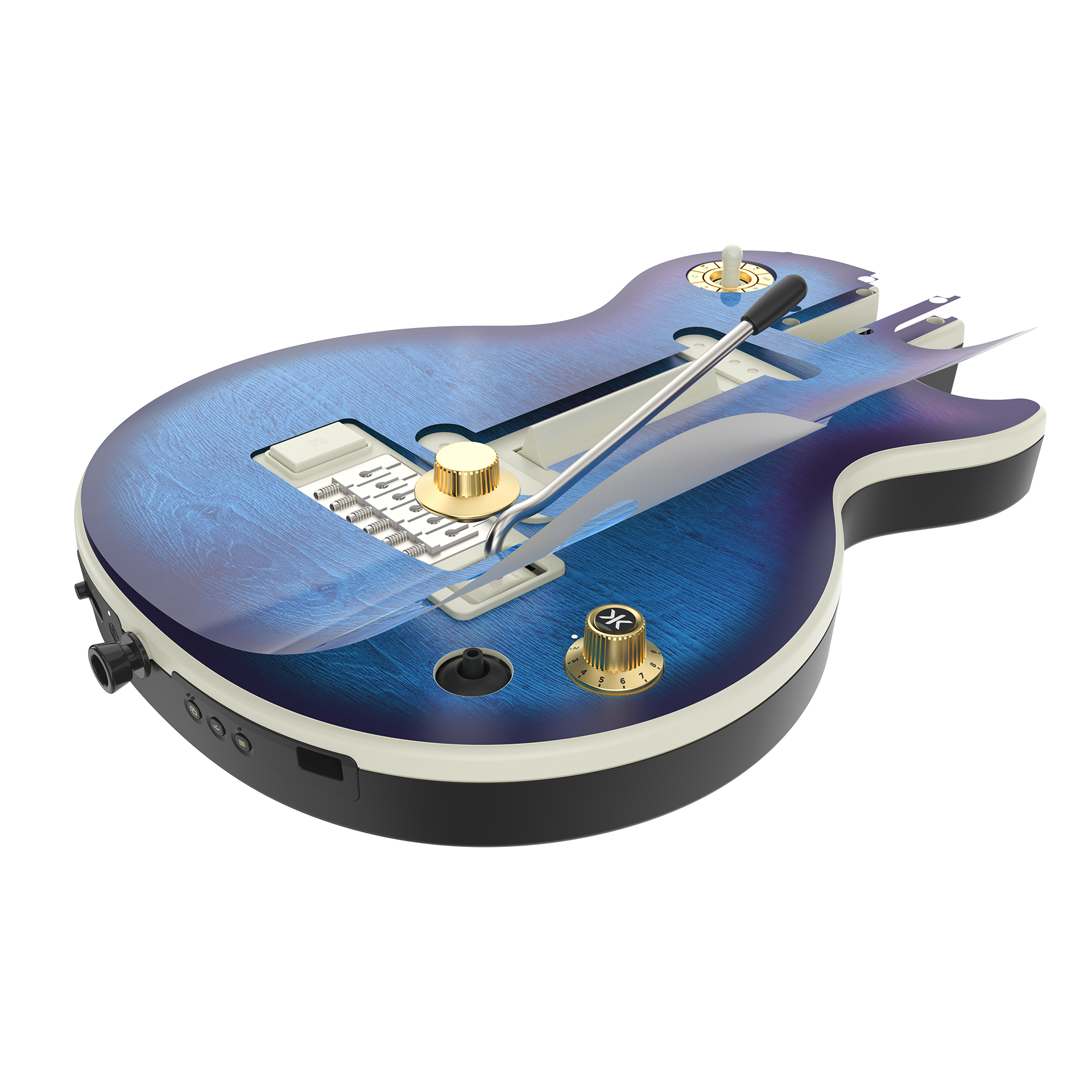 CRKD Gibson Les Paul Faceplate Skin Blueberry Burst (Gloss)