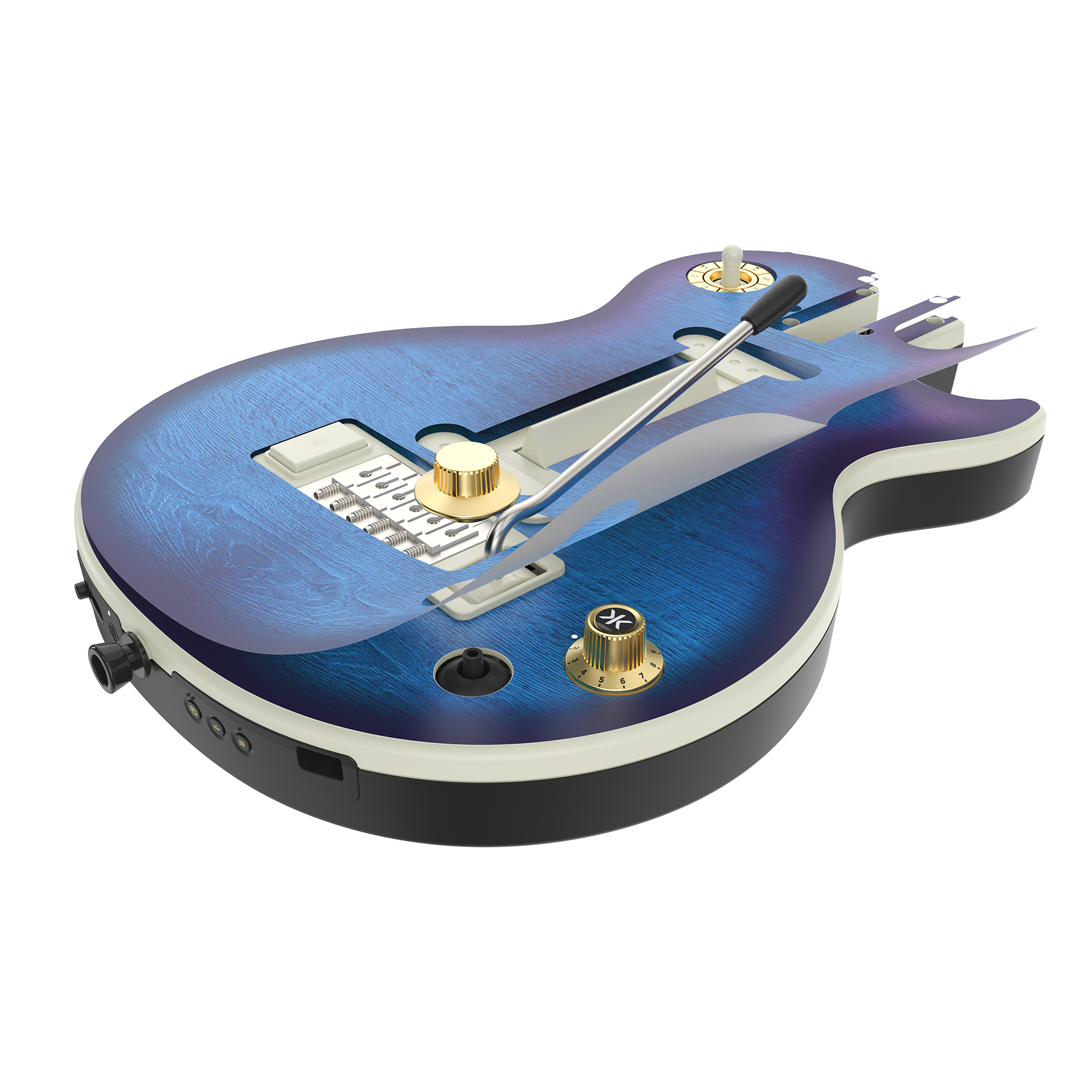 CRKD Gibson Les Paul Faceplate Skin Blueberry Burst (Matte)