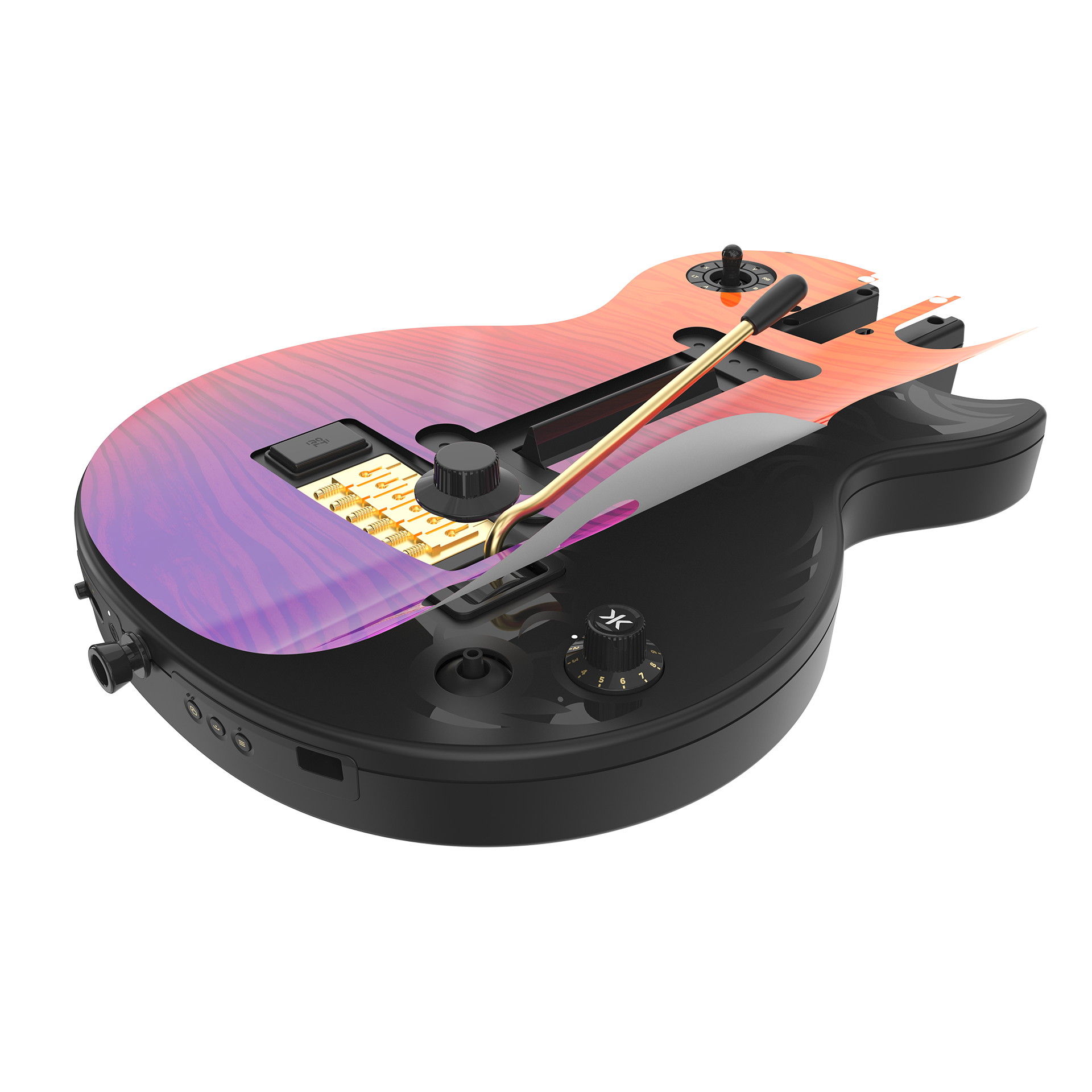 CRKD Gibson Les Paul Faceplate Skin CRKD Wood (Gloss)