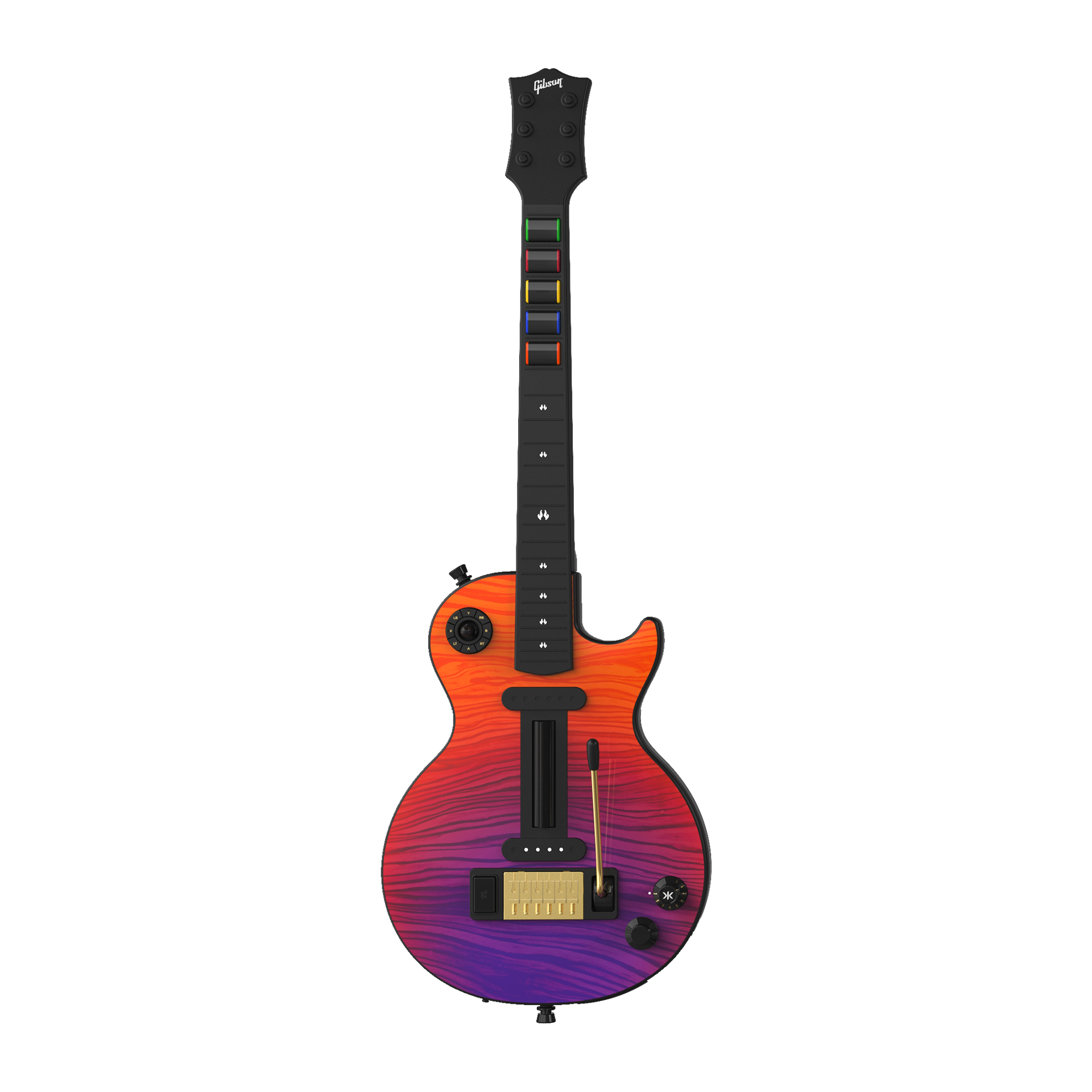 CRKD Gibson Les Paul Faceplate Skin CRKD Wood (Gloss)