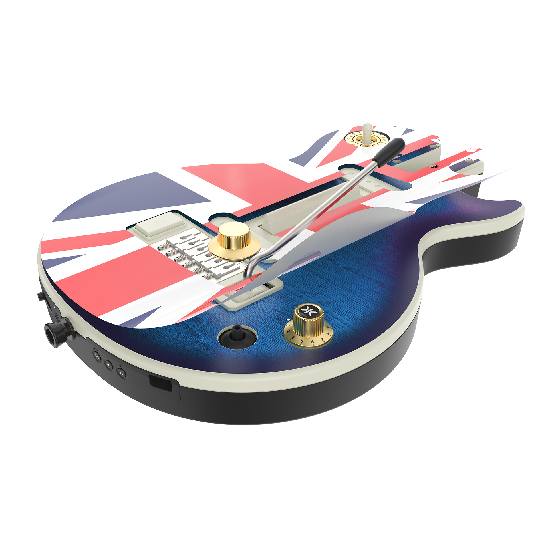CRKD Gibson Les Paul Faceplate Skin Union Jack (Gloss)