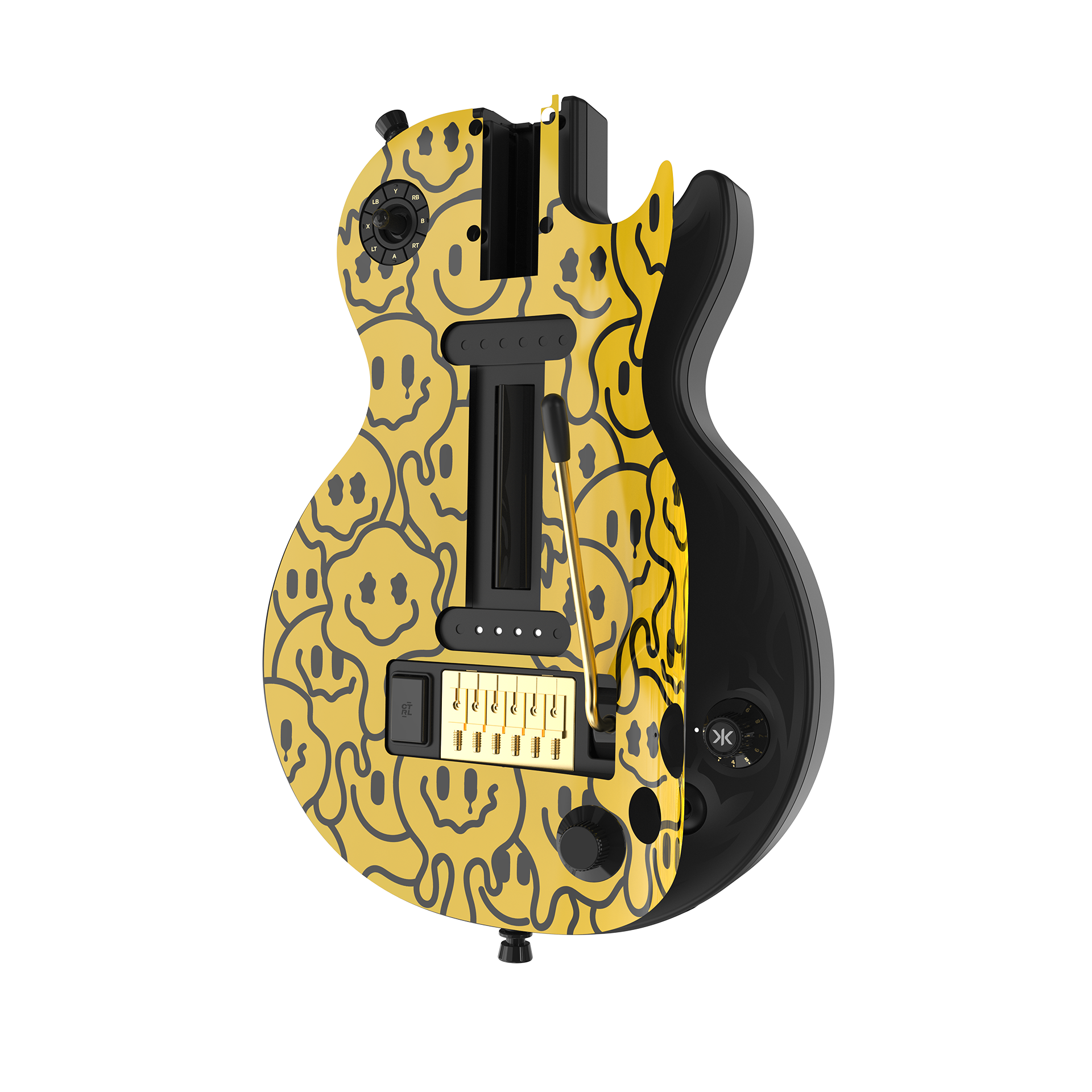 CRKD Gibson Les Paul Faceplate Skin Mellow Man (Gloss)