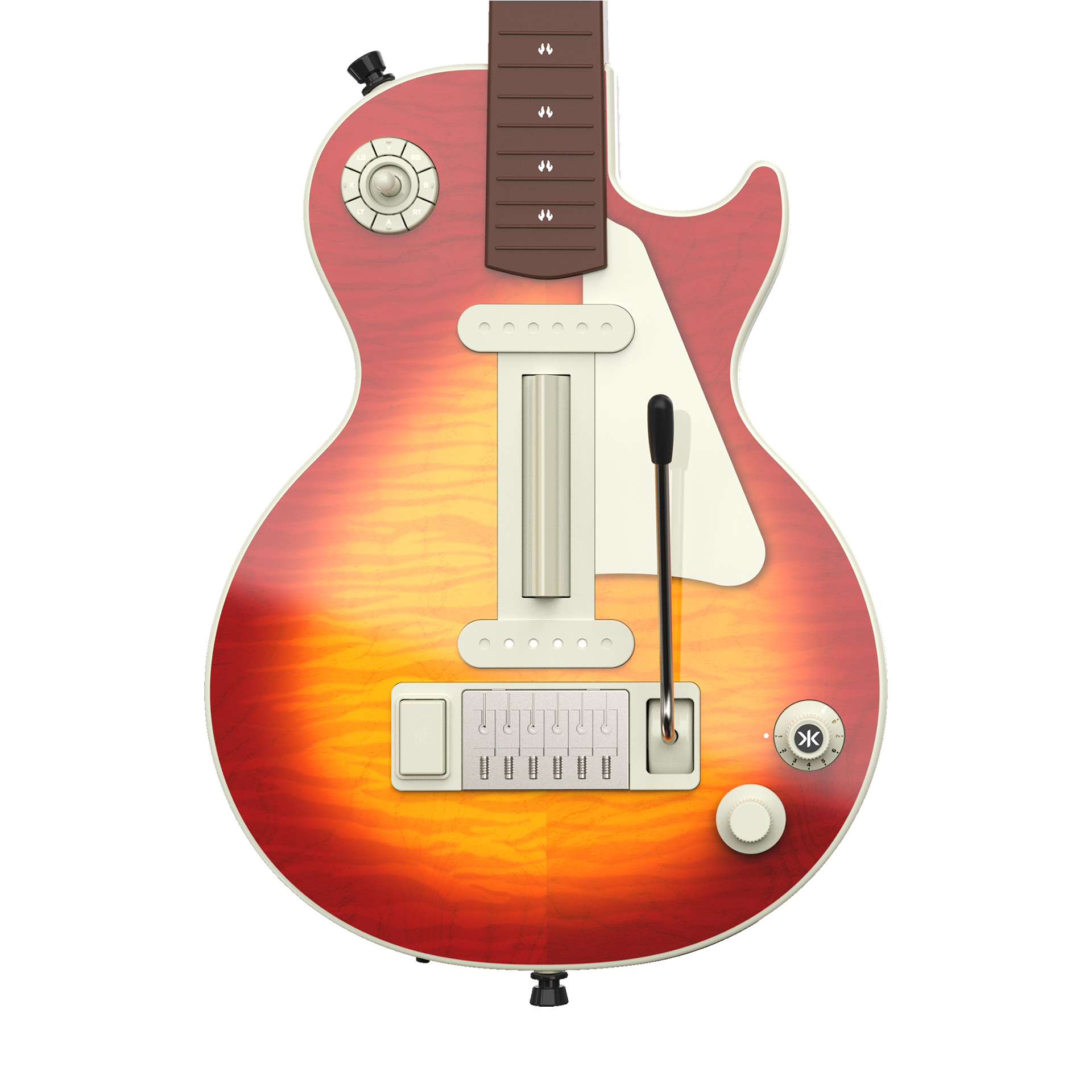 Gibson Les Paul Cherry Sunburst Pro Edition Guitar Controller Collectors Bundle (Multi-platform)