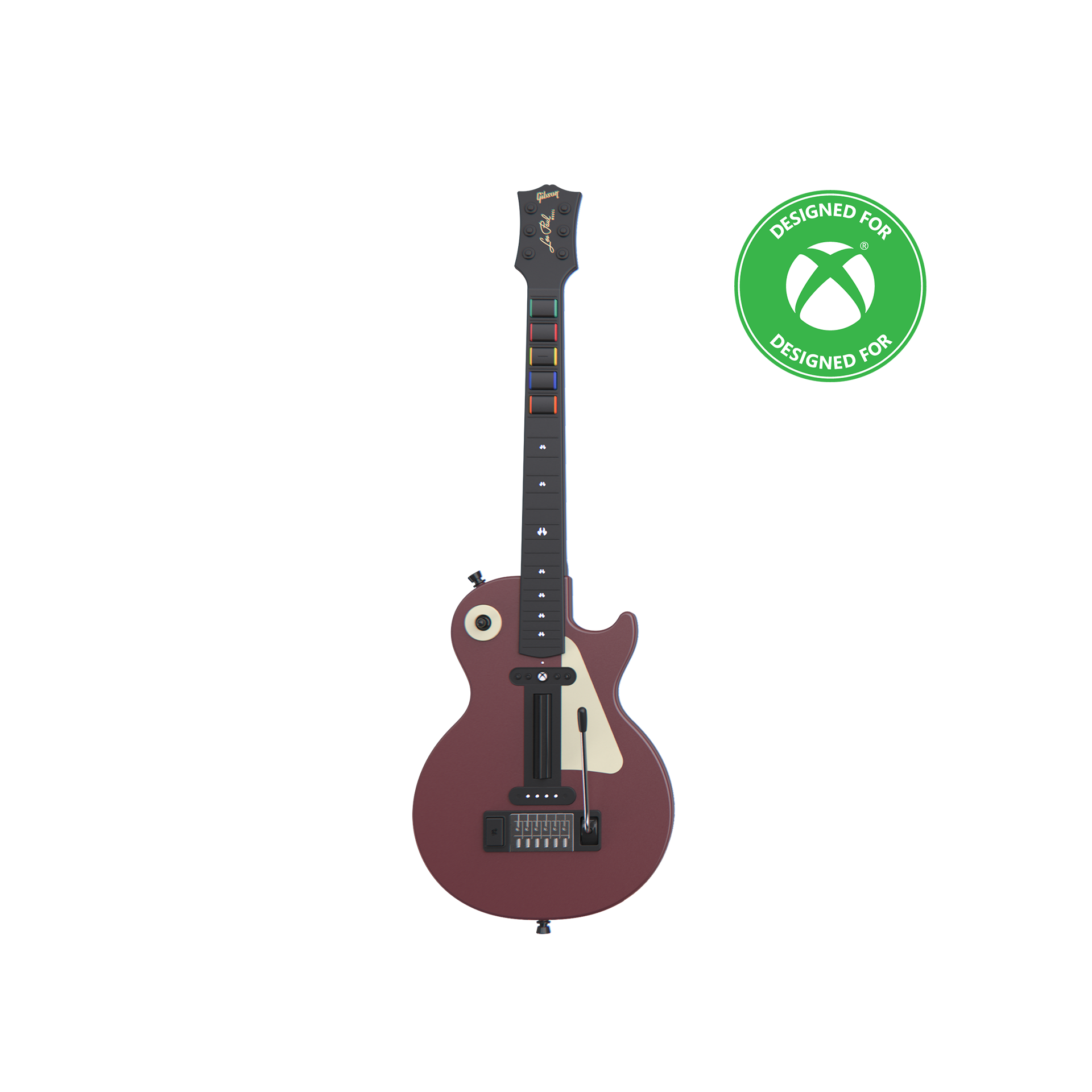Gibson Les Paul Guitar Controller Oxblood Edition for Xbox Series X|S, Xbox One, and PC
