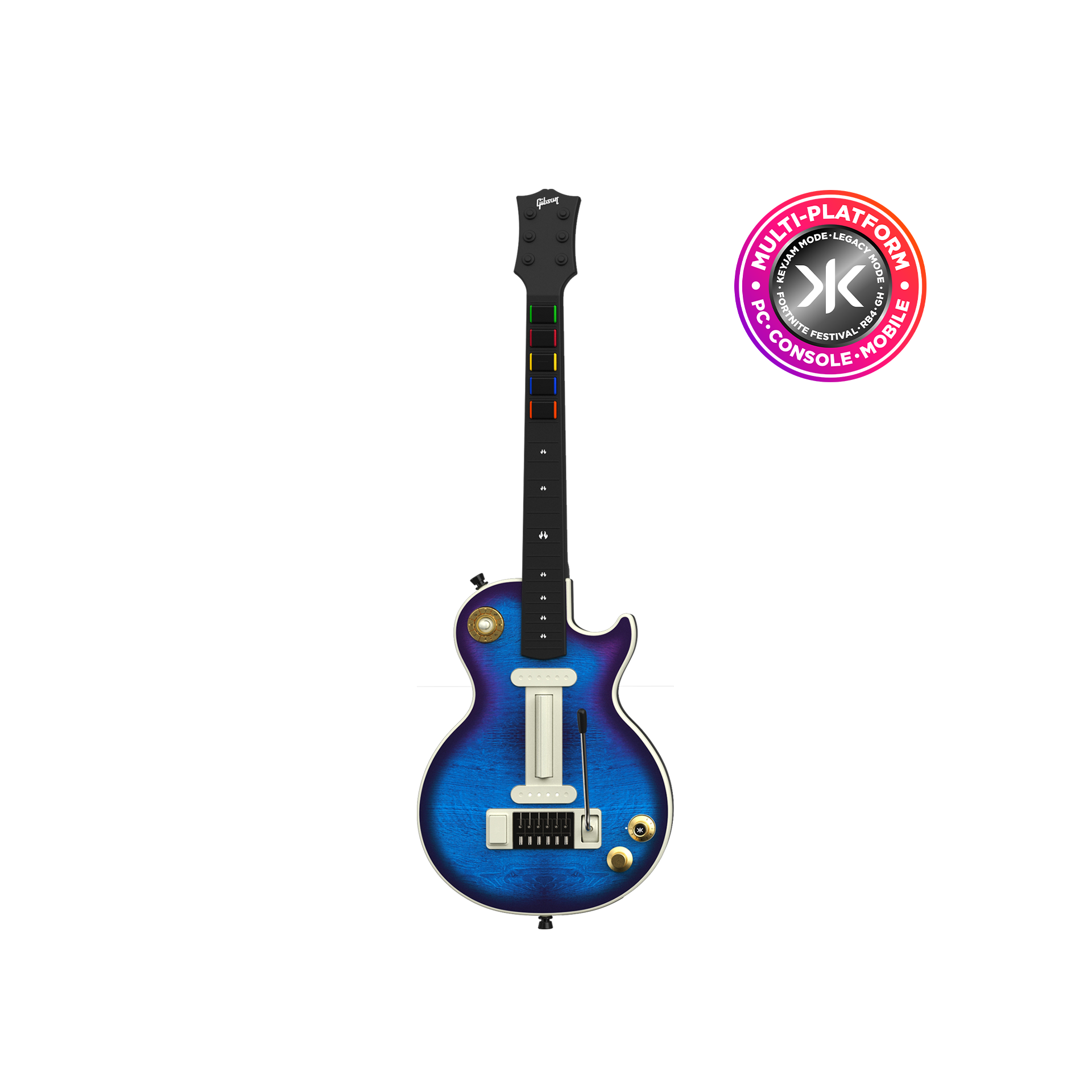 Gibson Les Paul Blueberry Burst Pro Edition Guitar Controller (Multi-p