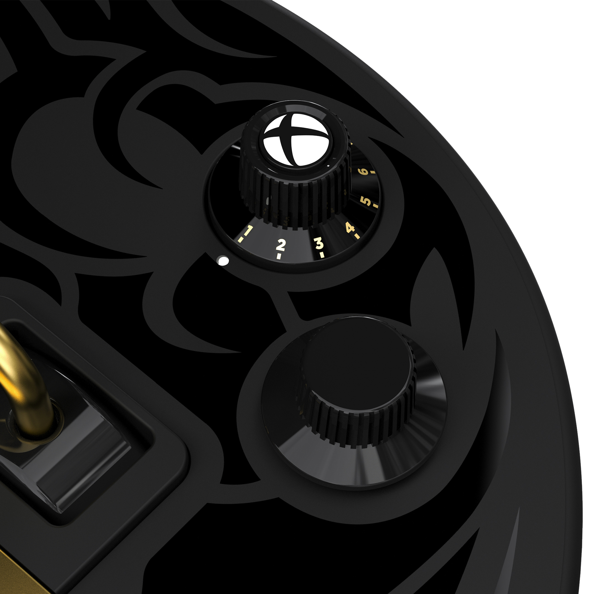 CRKD Gibson Les Paul Black Tribal Encore + Solo Neck + Faceplate Skin Bundle for Xbox Series X|S, Xbox One & PC