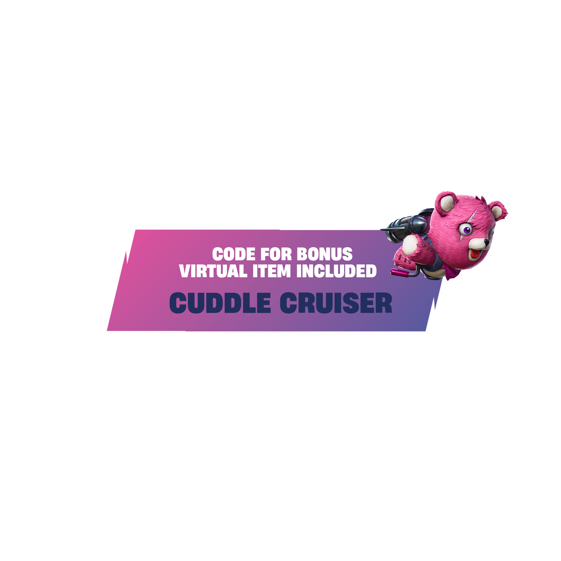 Nitro Deck Fortnite Cuddle Team Leader Edition + Carry Case + Stick Top 8 Pack Bundle