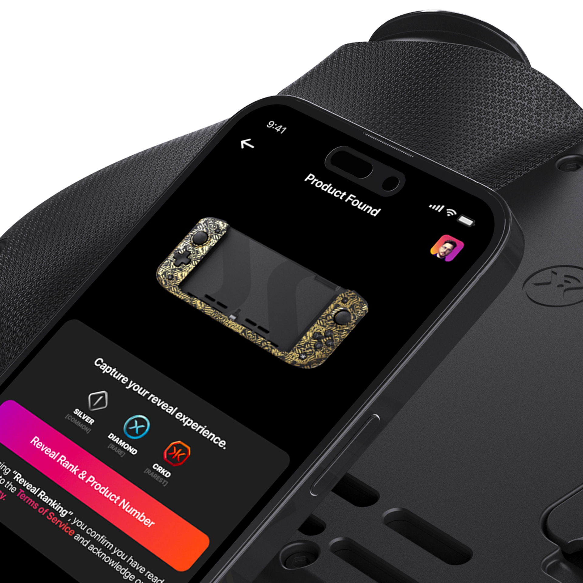 Nitro Deck+ Rocket League Gold Edition w/ Carry Case + HDMI Adapter + Stick Top 8 Pack Bundle