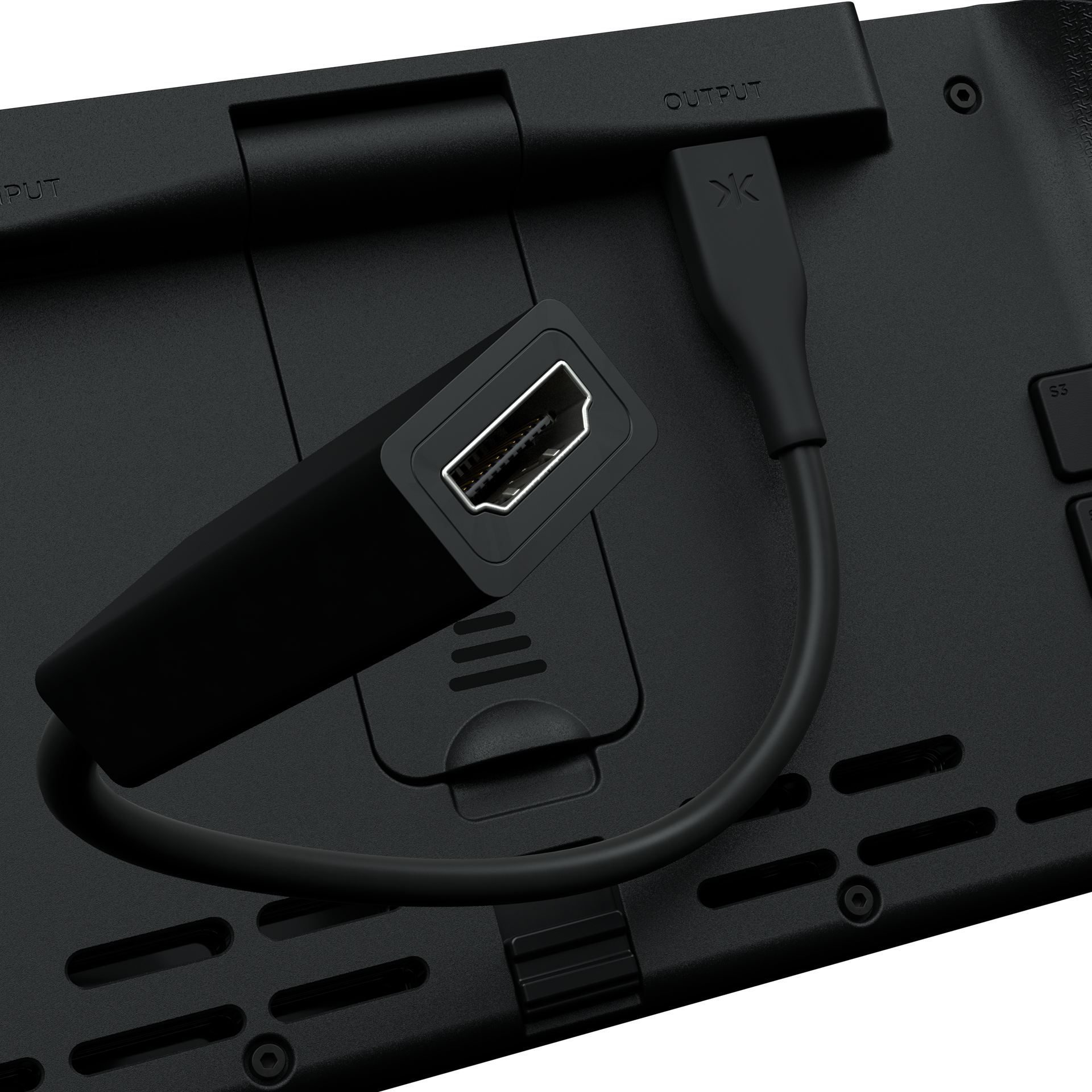 Nitro Deck+ Clear Black Edition + HDMI Adapter + Gear Bag + Stick Top 8 Pack Bundle