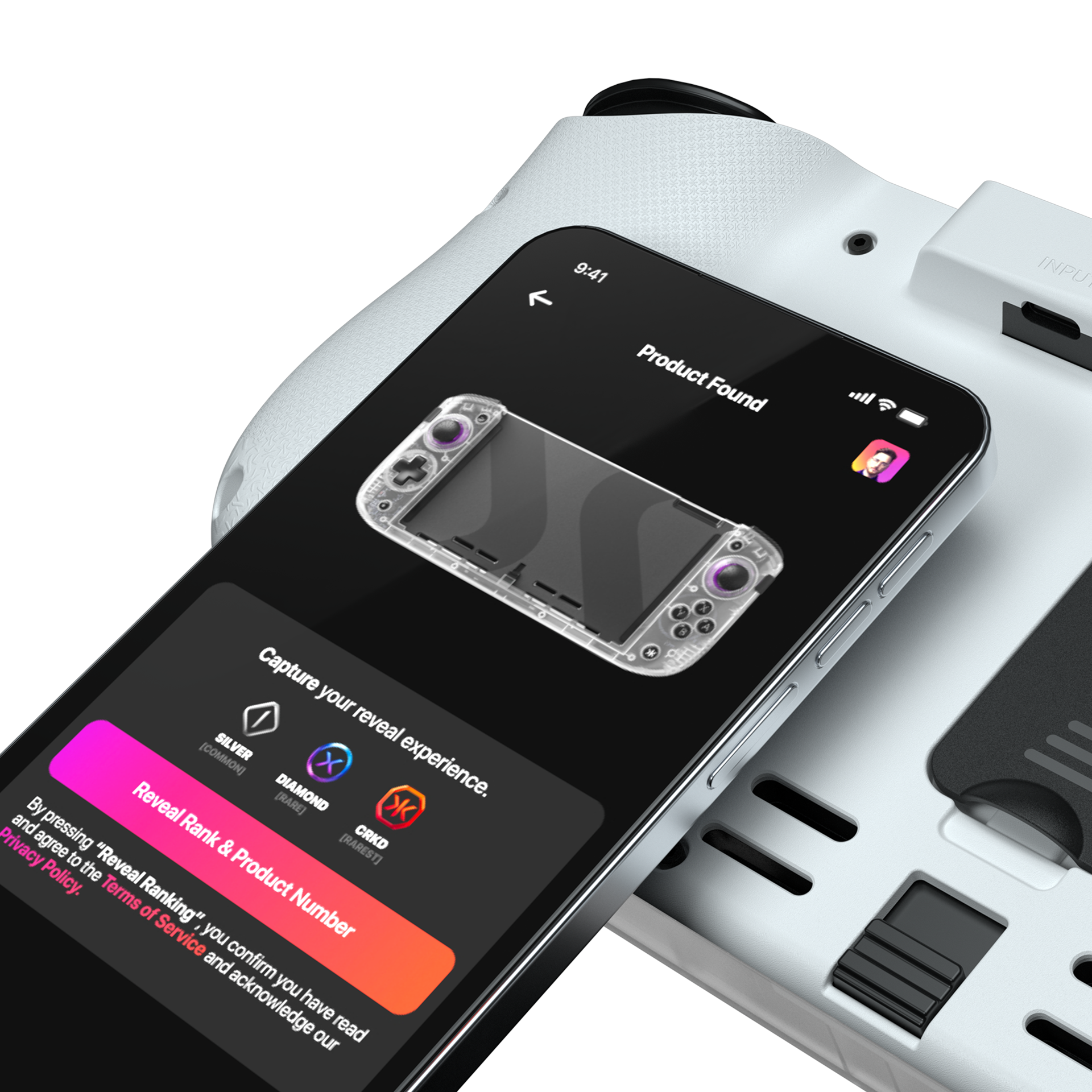 Nitro Deck+ Clear White Edition + HDMI Adapter + Gear Bag + Stick Top 8 Pack Bundle