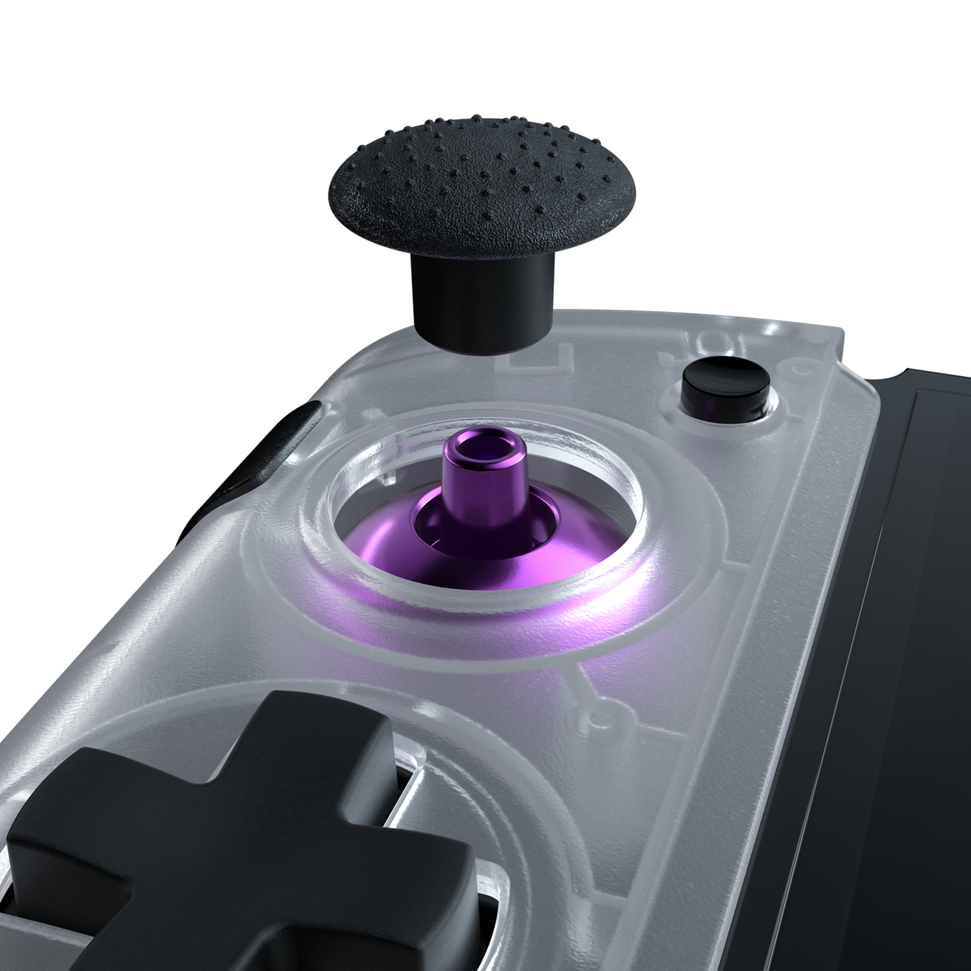 Nitro Deck+ Clear White Edition + HDMI Adapter + Gear Bag + Stick Top 8 Pack Bundle