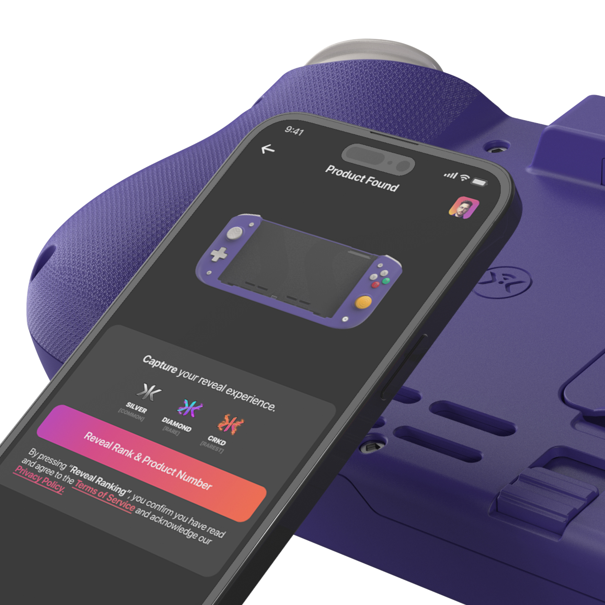 Nitro Deck Retro Purple Limited Edition with Carry Case