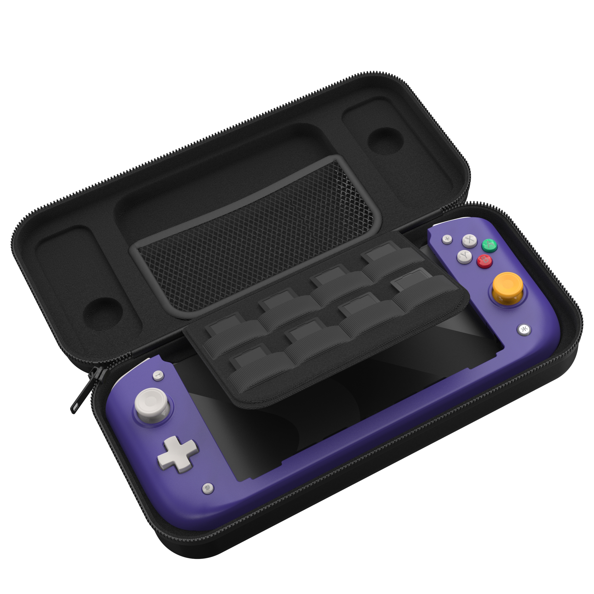 Nitro Deck Retro Purple Edition + Carry Case + Stick Top 8 Pack Bundle