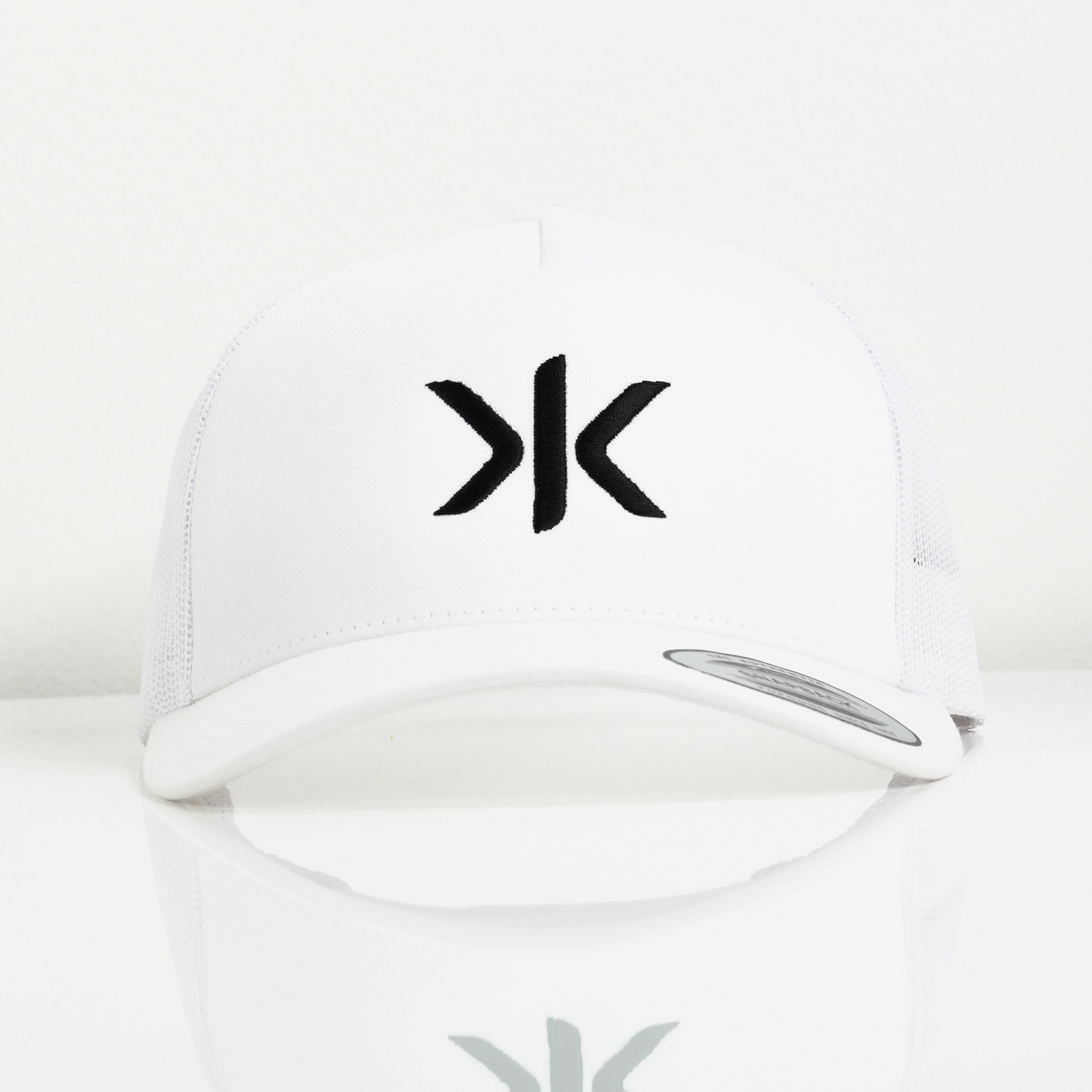 CRKD Snapback Hat White Edition