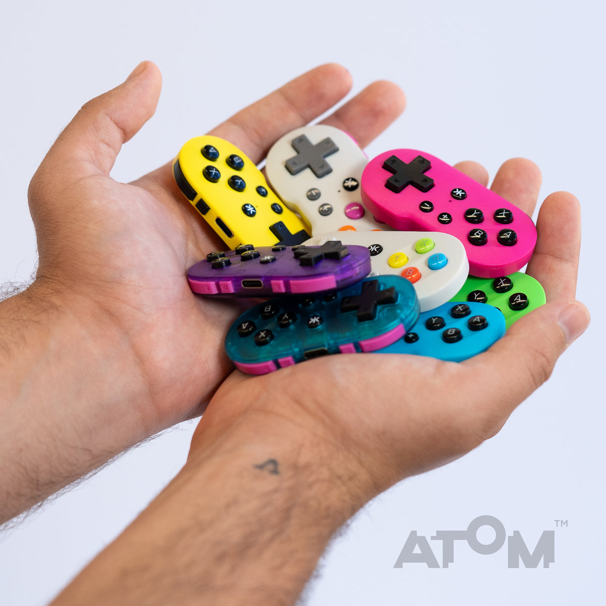 Small Keychain Controller Meet ATOM, The Collectible Keychain Controller!