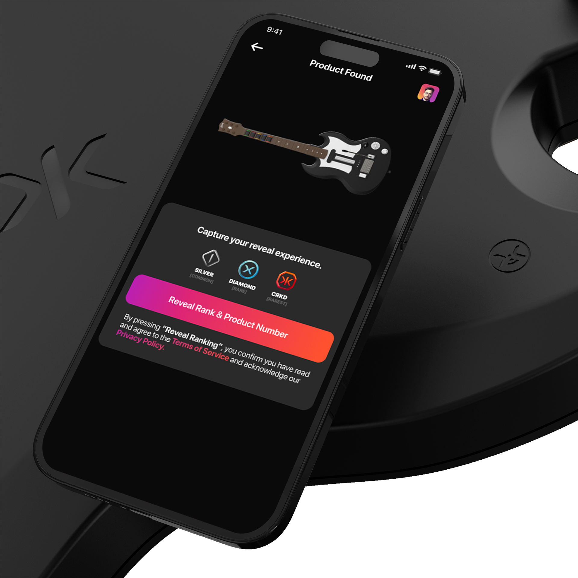 Gibson SG Black 20th Anniversary Edition Guitar Controller for PlayStation® 5, PlayStation® 4, and PC