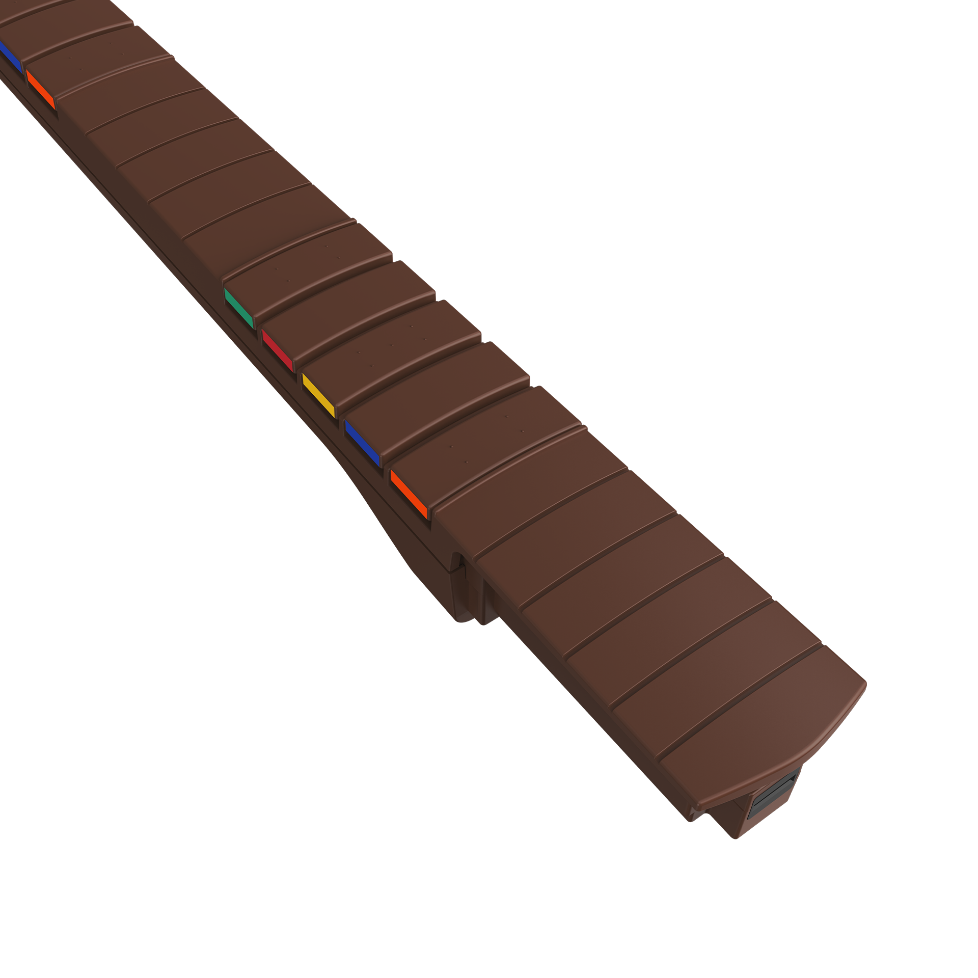 Gibson Les Paul Brown Solo Guitar Controller Fret Neck – Mechanical Fret Buttons