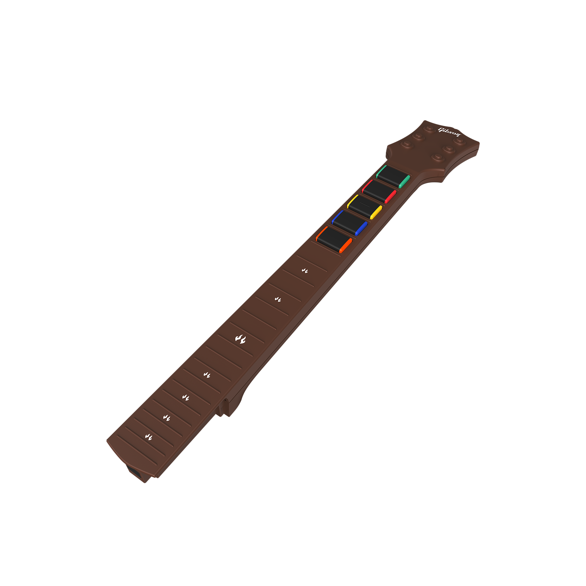 Gibson Les Paul Brown OG Guitar Controller Fret Neck - Mechanical Fret Buttons