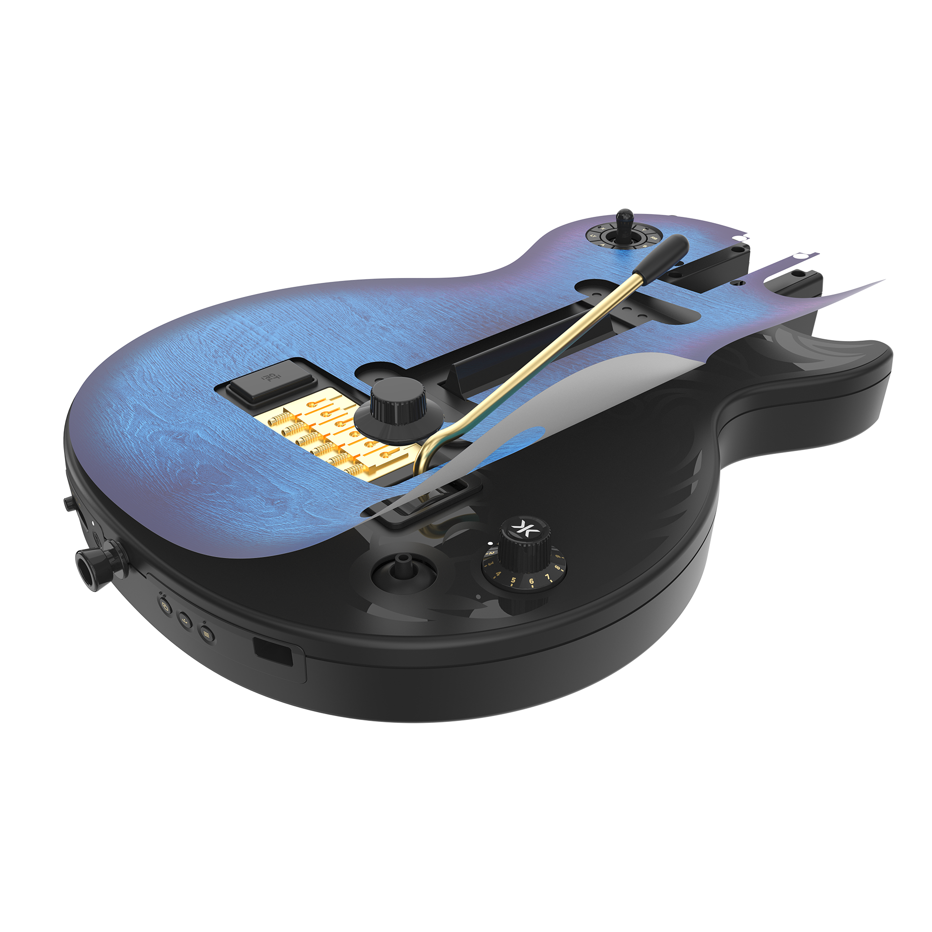 CRKD Gibson Les Paul Faceplate Skin Blueberry Burst (Matte)