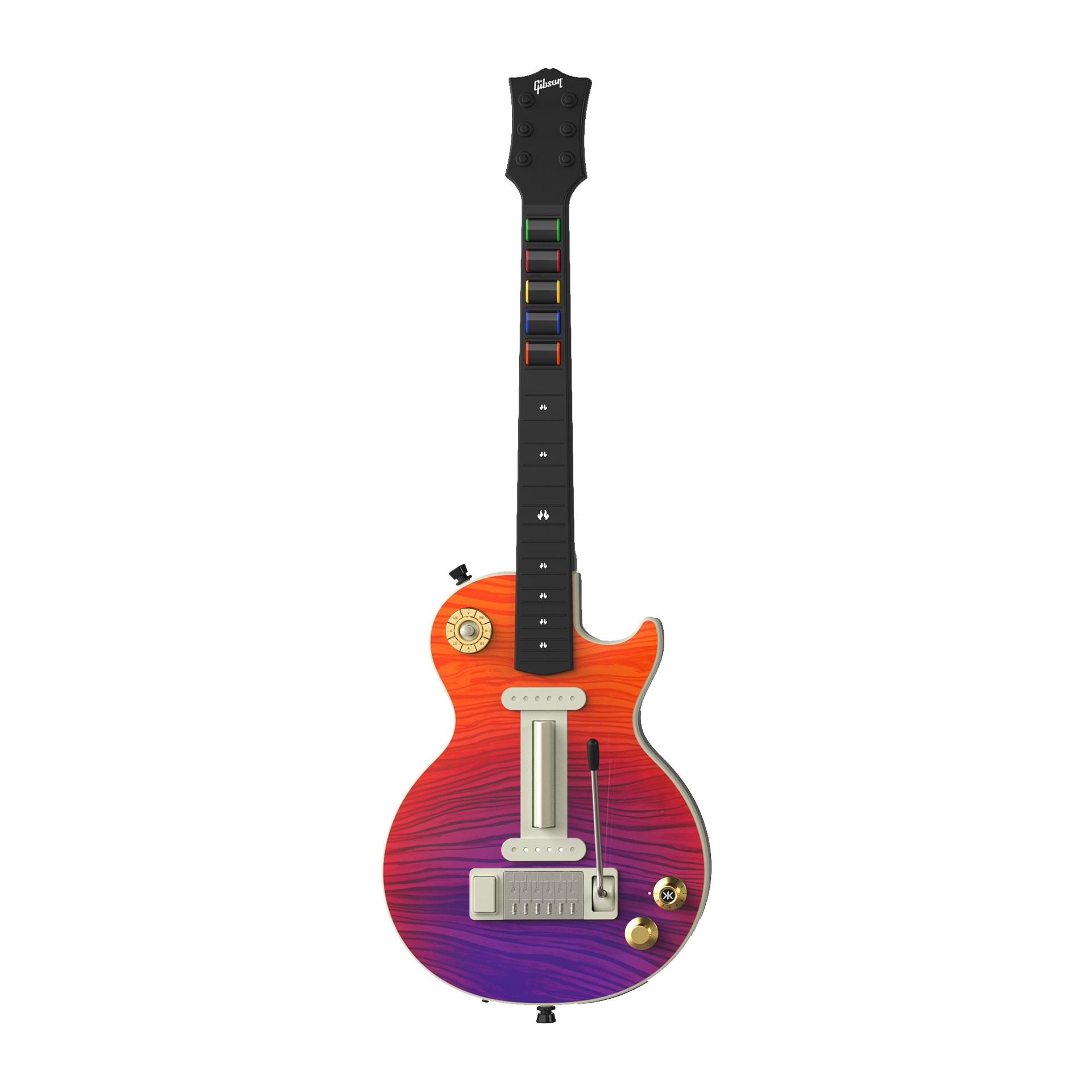 CRKD Gibson Les Paul Faceplate Skin CRKD Wood (Gloss)