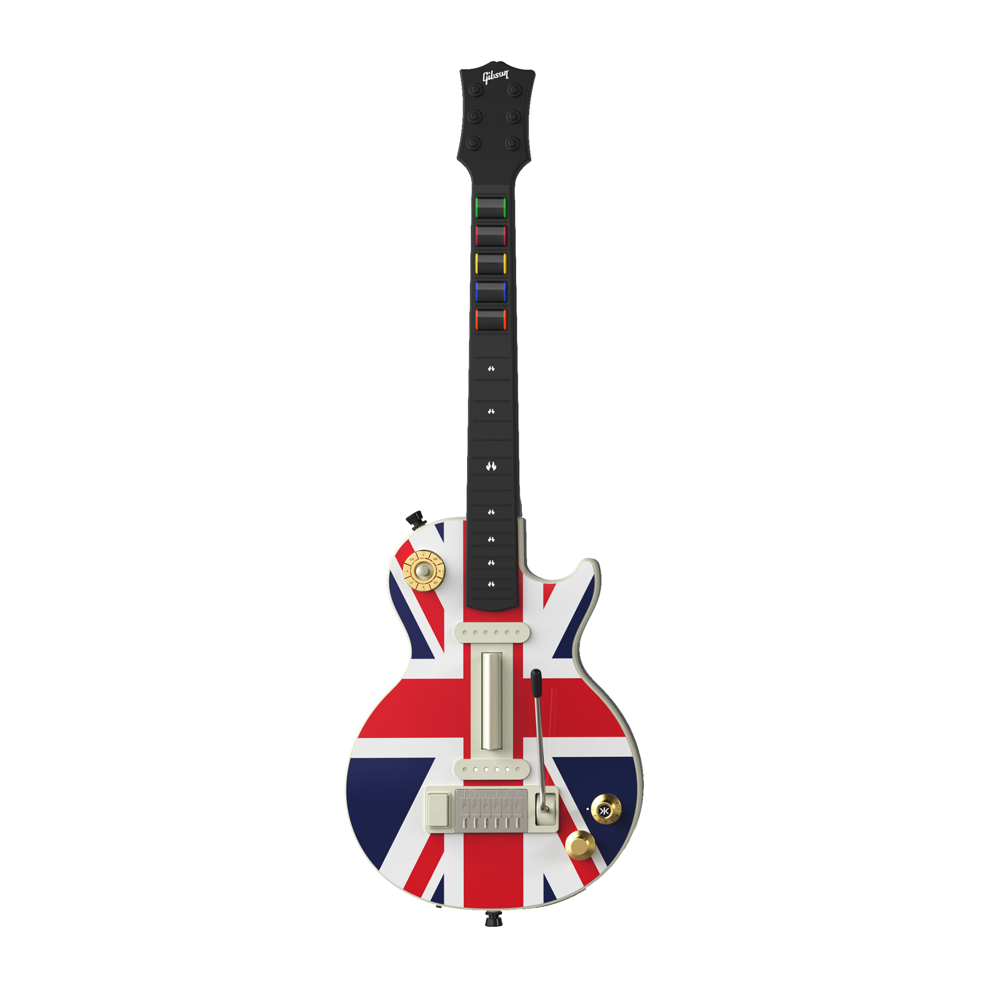 CRKD Gibson Les Paul Faceplate Skin Union Jack (Gloss)