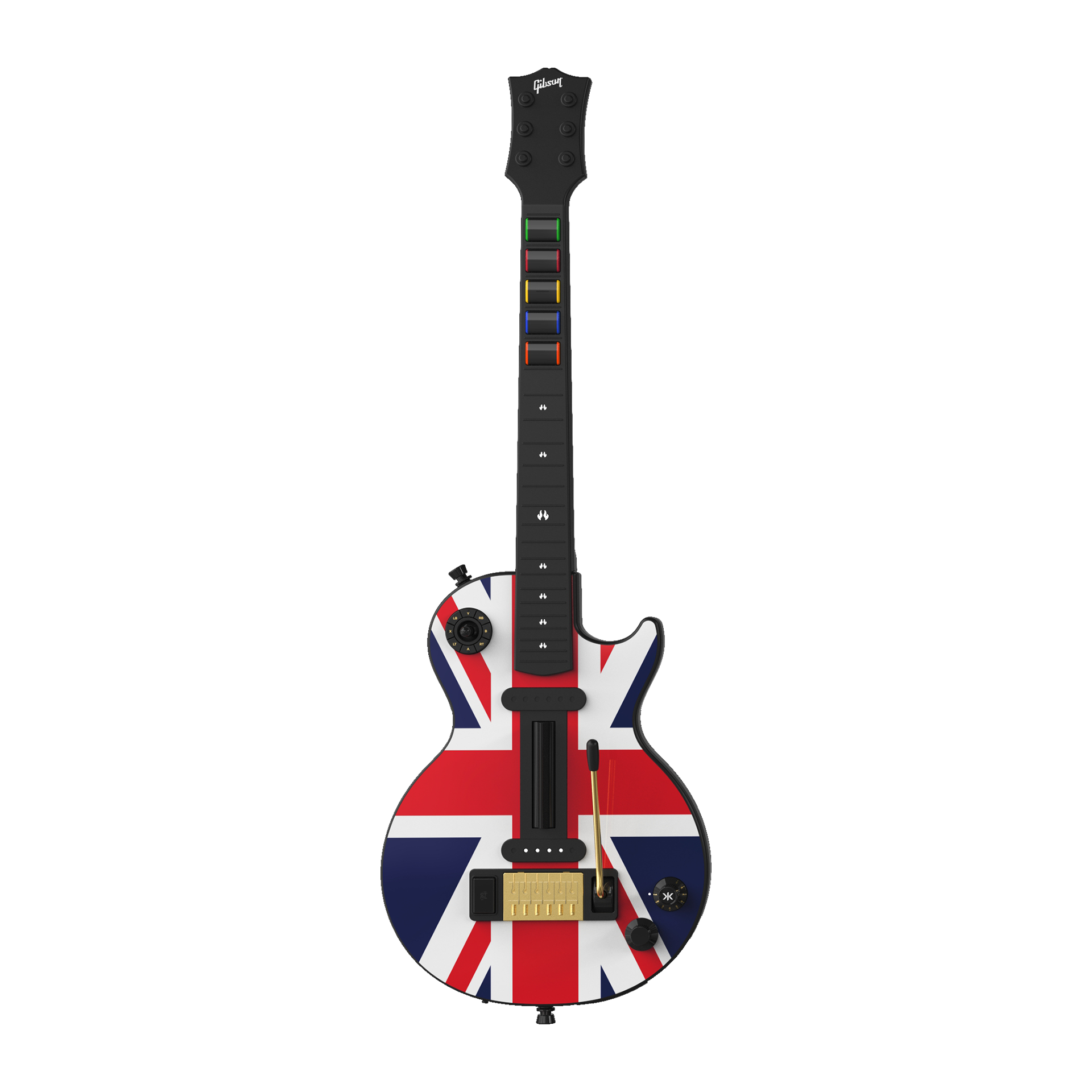 CRKD Gibson Les Paul Faceplate Skin Union Jack (Gloss)