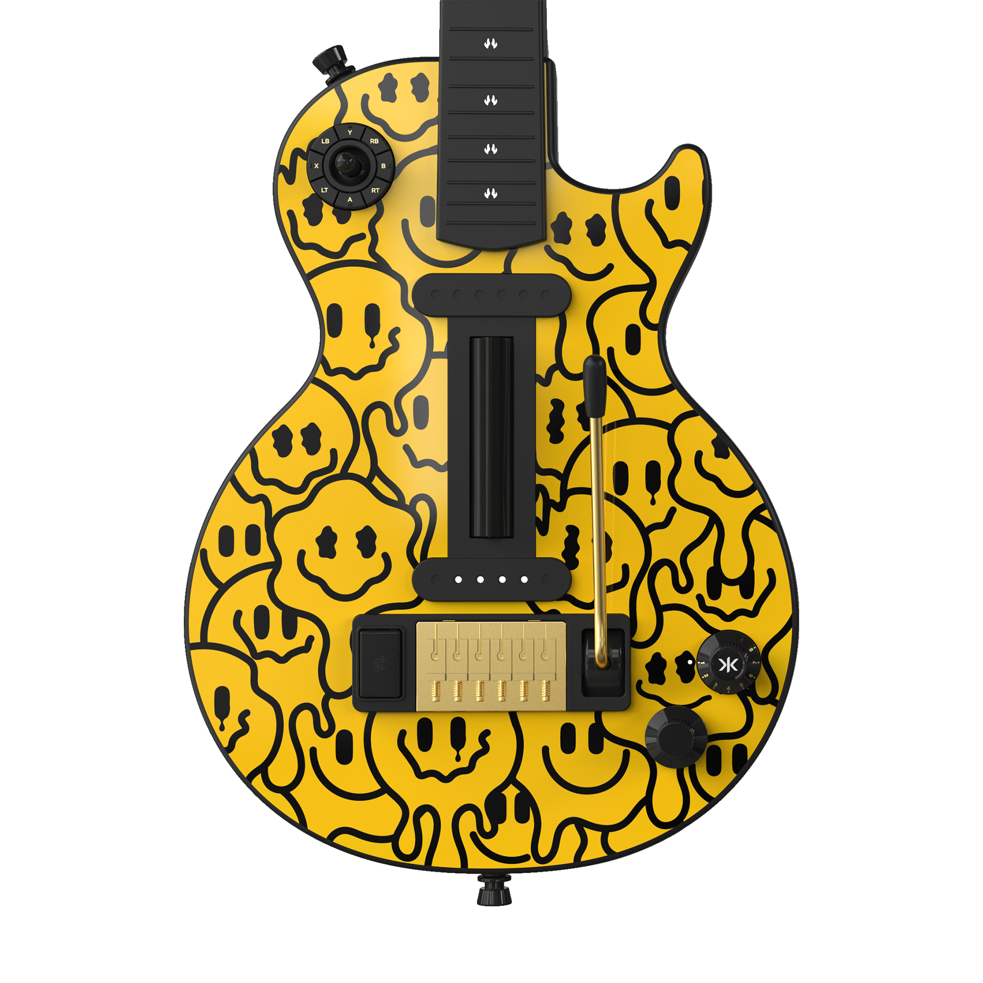 CRKD Gibson Les Paul Faceplate Skin Mellow Man (Gloss)