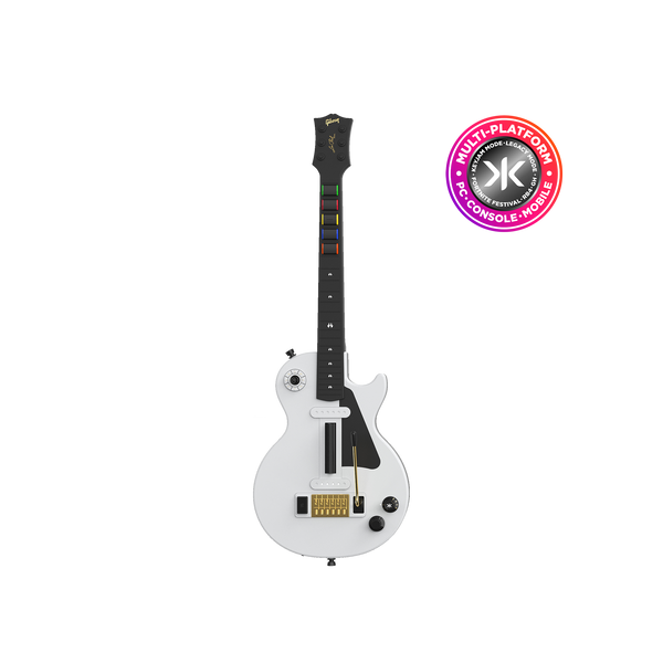 Gibson Les Paul Alpine White Pro Edition Guitar Controller (Multi-plat
