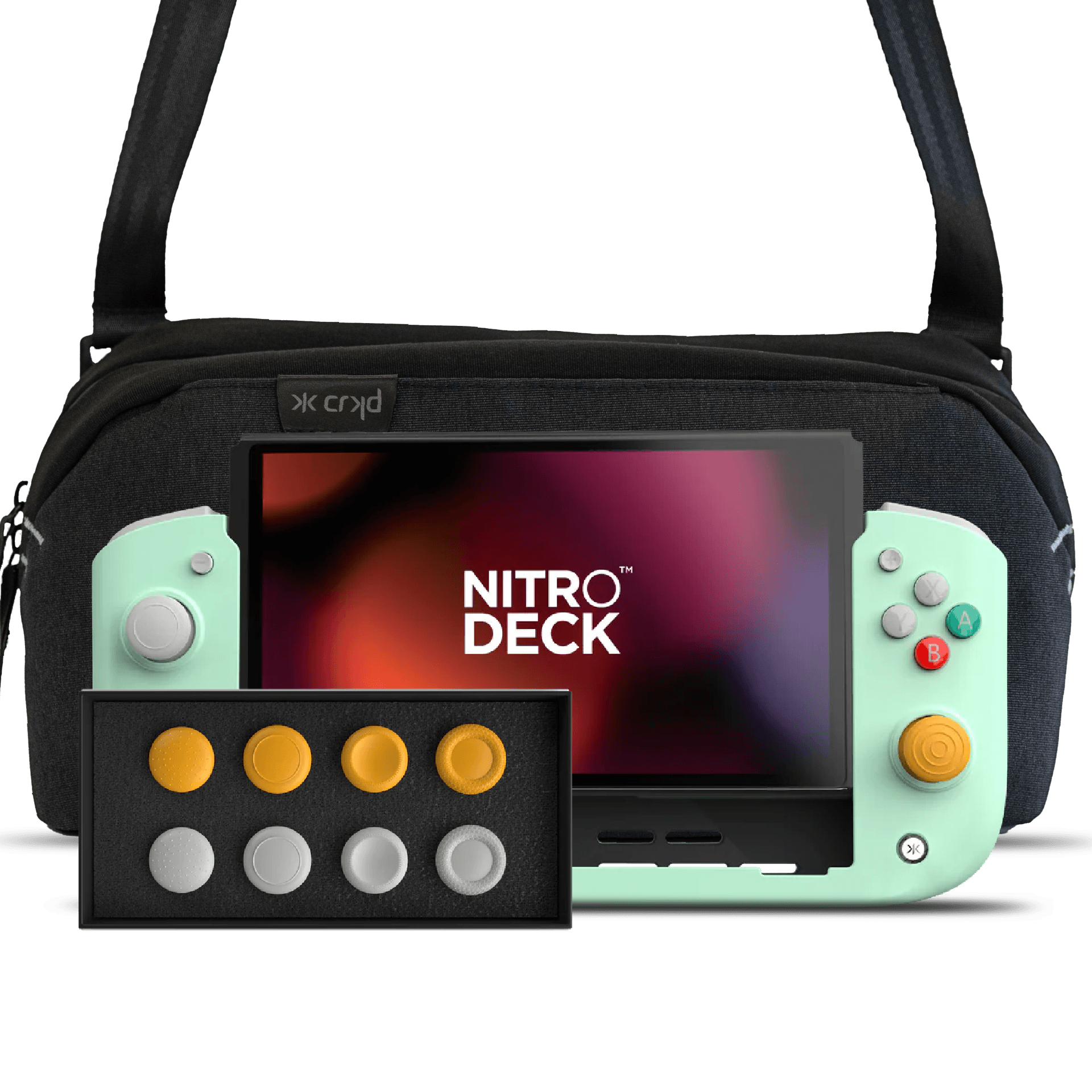 Nitro Deck Retro Mint Edition + Gear Bag + Stick Top 8 Pack Bundle