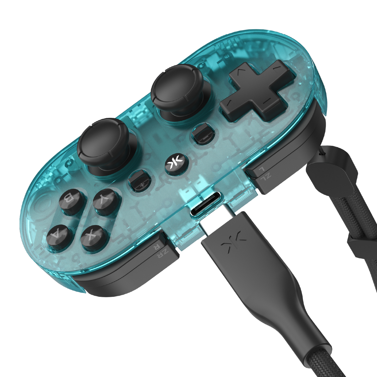 ATOM+ Glacier Blue Edition Mini Bluetooth Gaming Controller • CRKD