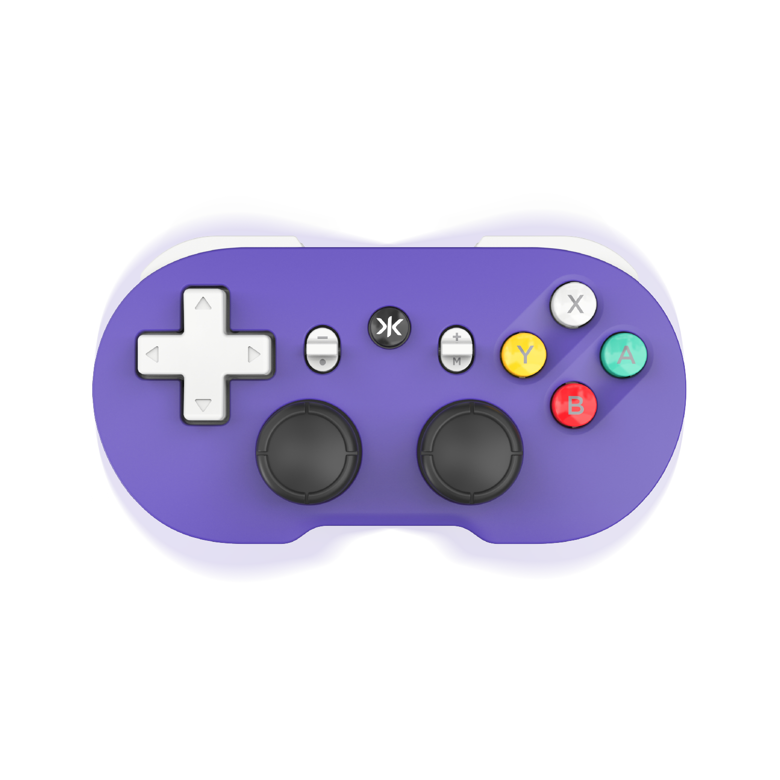 （パスタ）PRO F5 パープル ゲームコントローラー ATOM+ Retro Purple Edition Mini Bluetooth Gaming Controller • CRKD