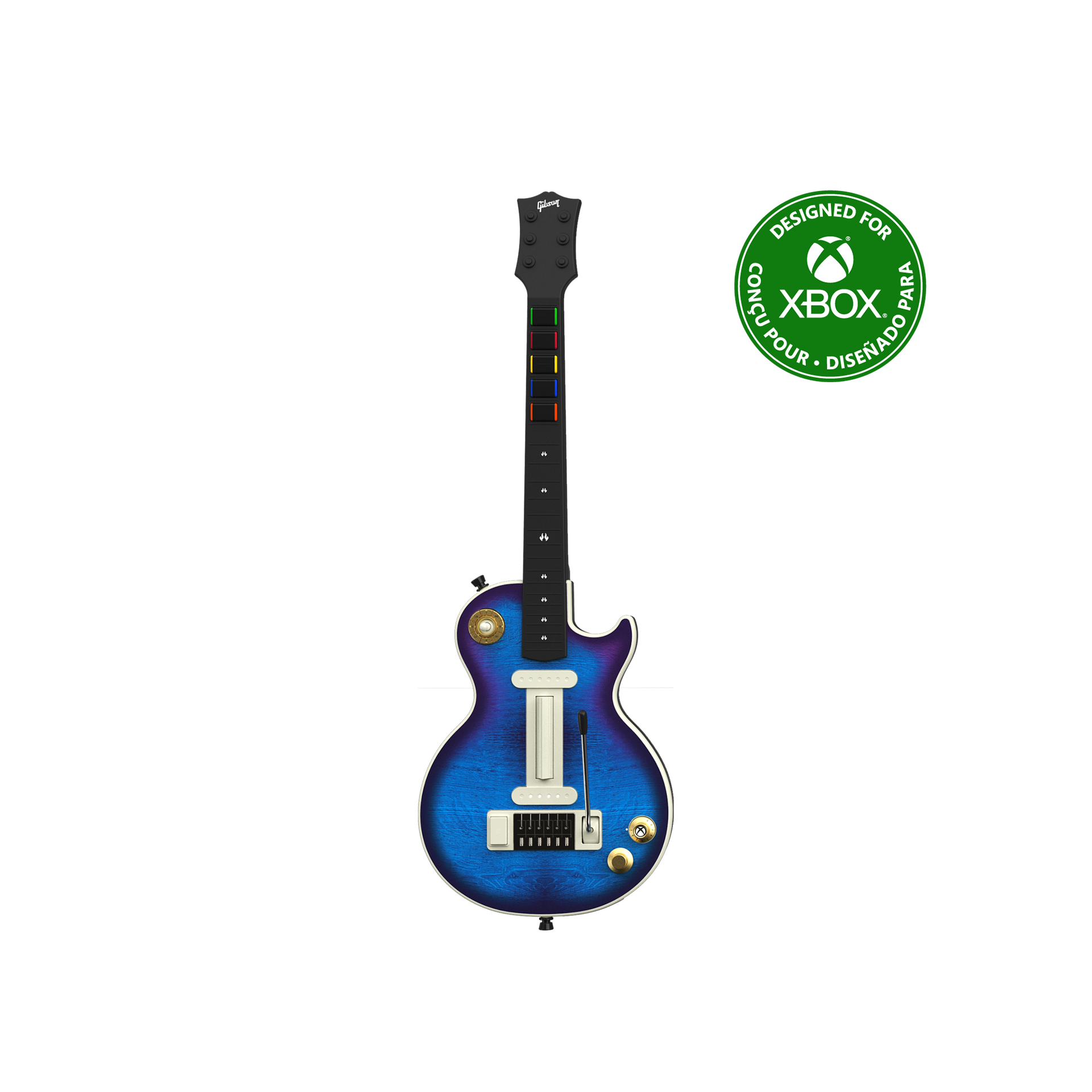 Gibson Les Paul Blueberry Burst Pro Edition for Xbox Series X|S, Xbox One, and PC