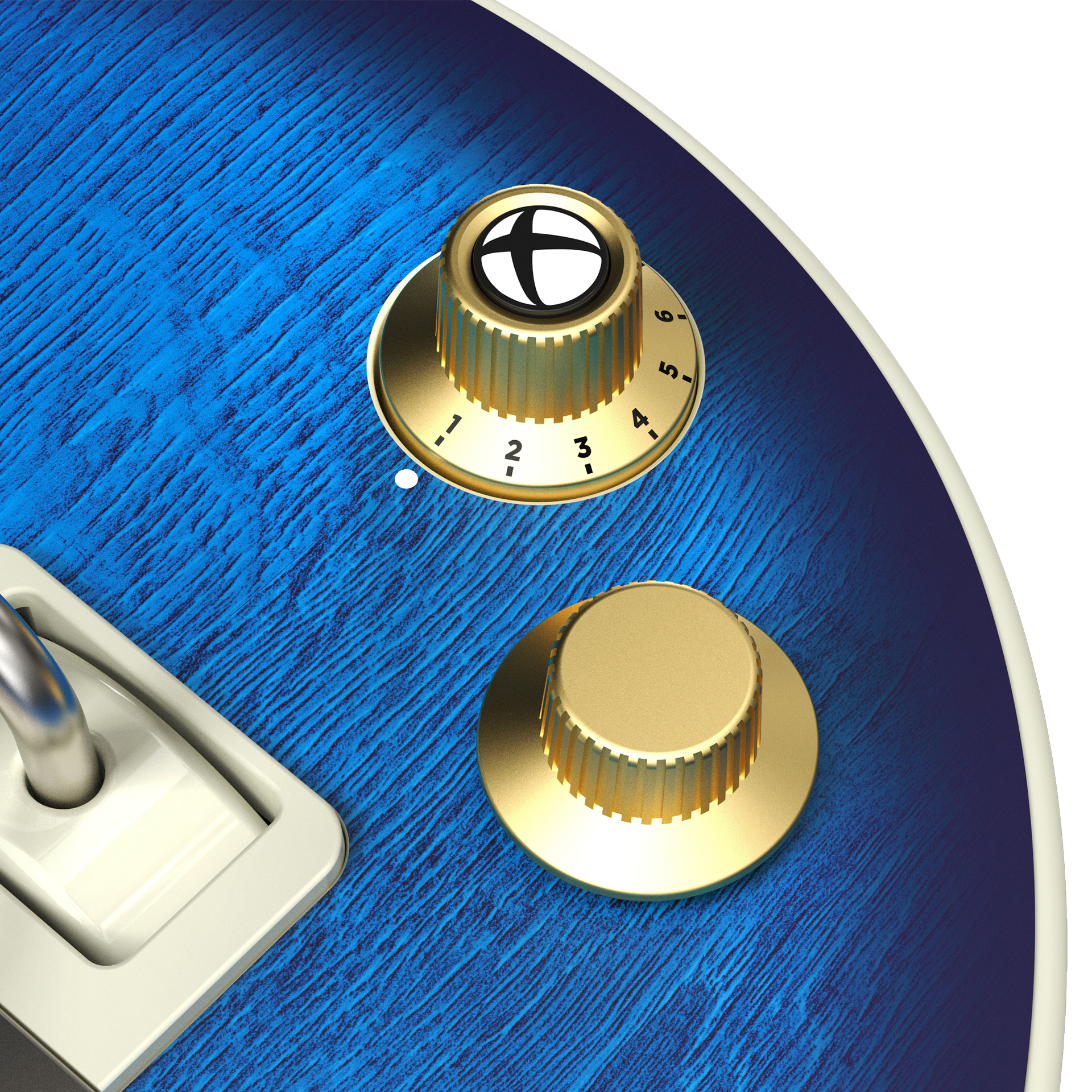 Gibson Les Paul Blueberry Burst Pro Edition for Xbox Series X|S, Xbox One, and PC