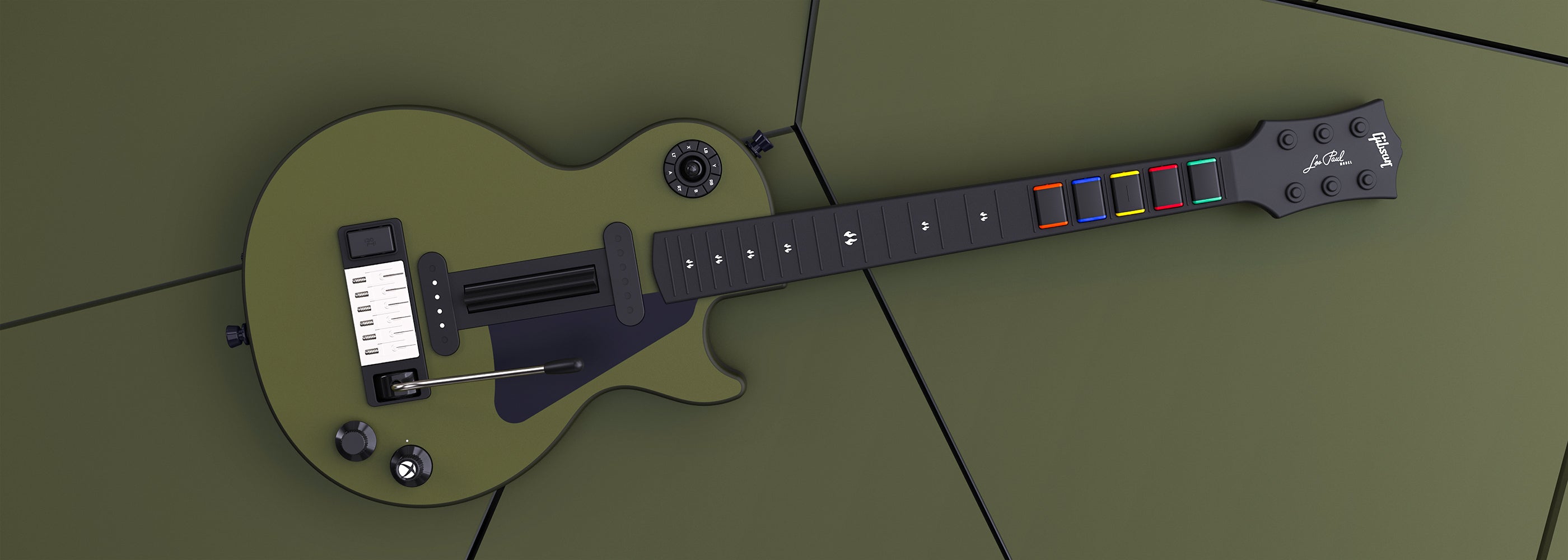 Gibson Les Paul Olive Drab Pro Edition for Xbox Series X|S, Xbox One,
