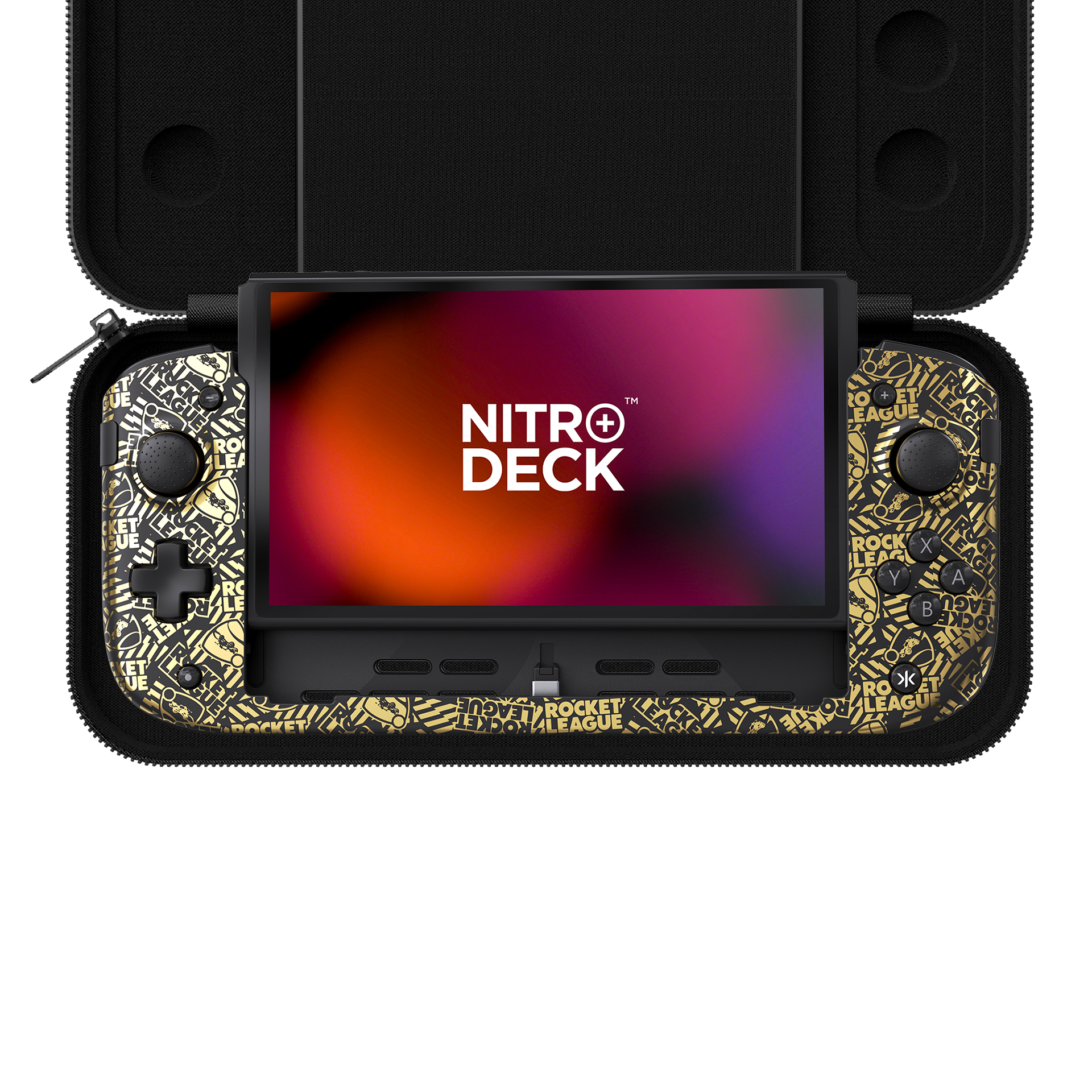 Nitro Deck+ Rocket League Gold Edition with Carry Case