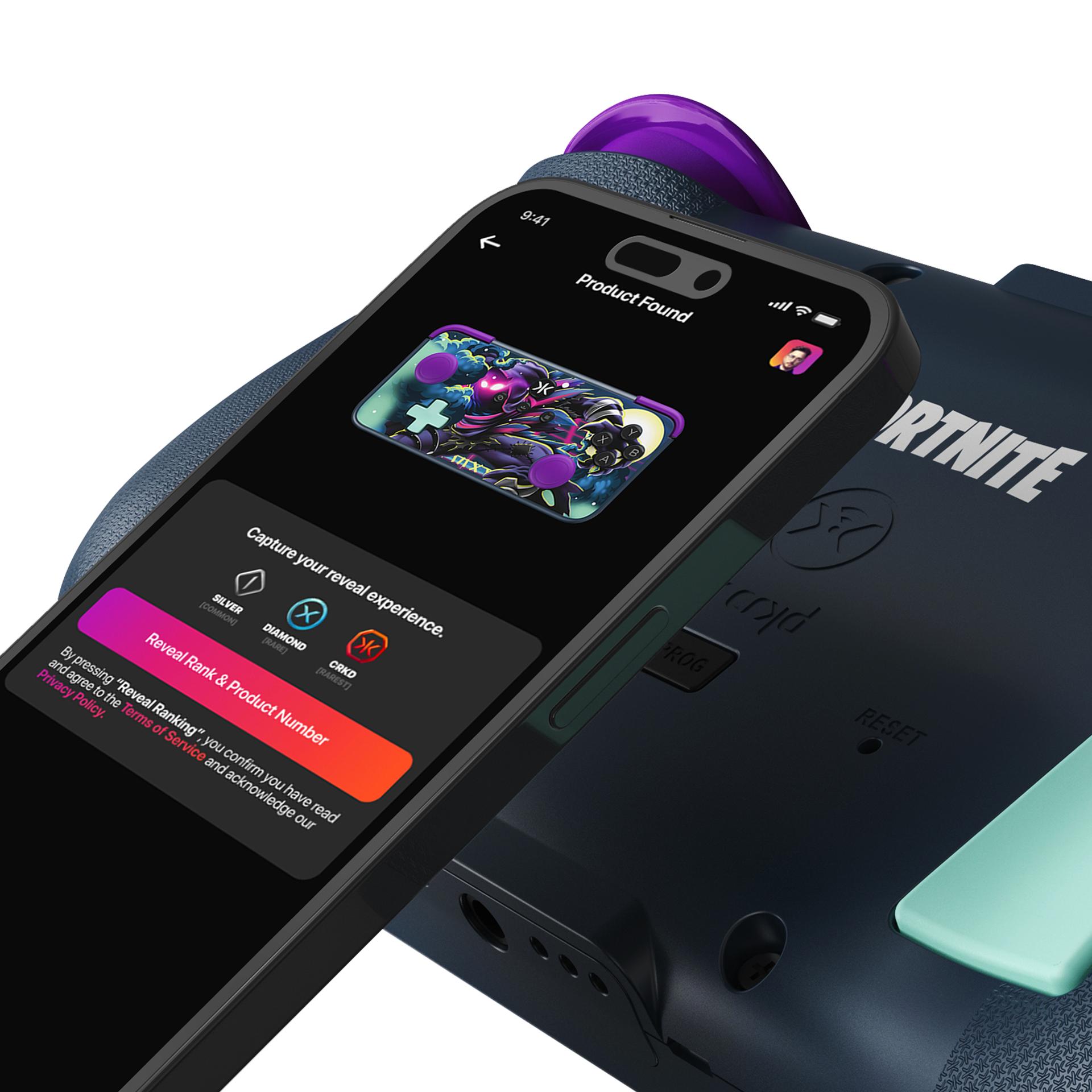 NEO S Raven Fortnite Edition with Charging Dock