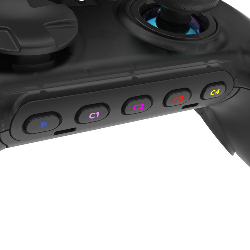 ULT PRO Smoke Black Gaming Controller Zero Drift TMR (PC) • CRKD